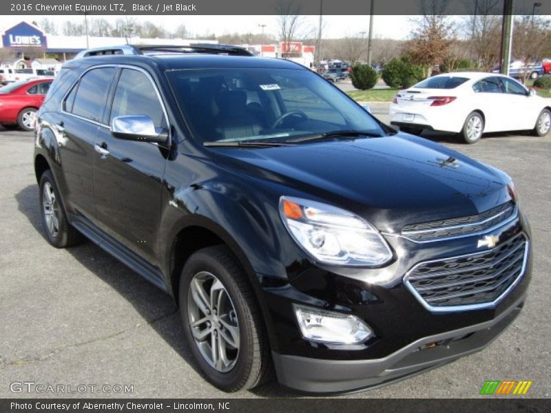Black / Jet Black 2016 Chevrolet Equinox LTZ