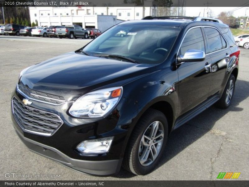 Black / Jet Black 2016 Chevrolet Equinox LTZ
