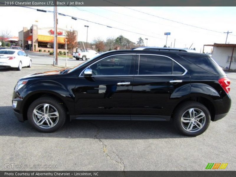 Black / Jet Black 2016 Chevrolet Equinox LTZ