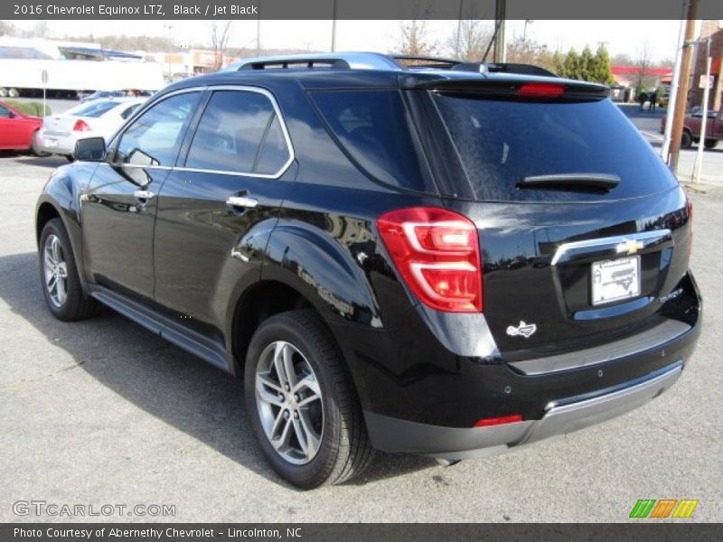 Black / Jet Black 2016 Chevrolet Equinox LTZ