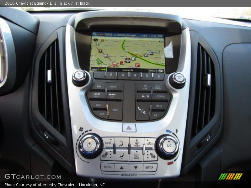 Black / Jet Black 2016 Chevrolet Equinox LTZ