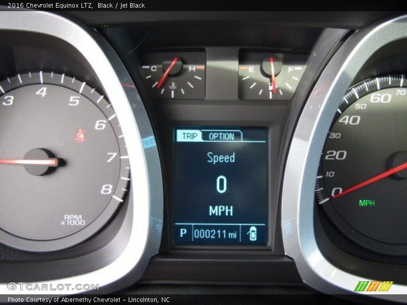 Black / Jet Black 2016 Chevrolet Equinox LTZ