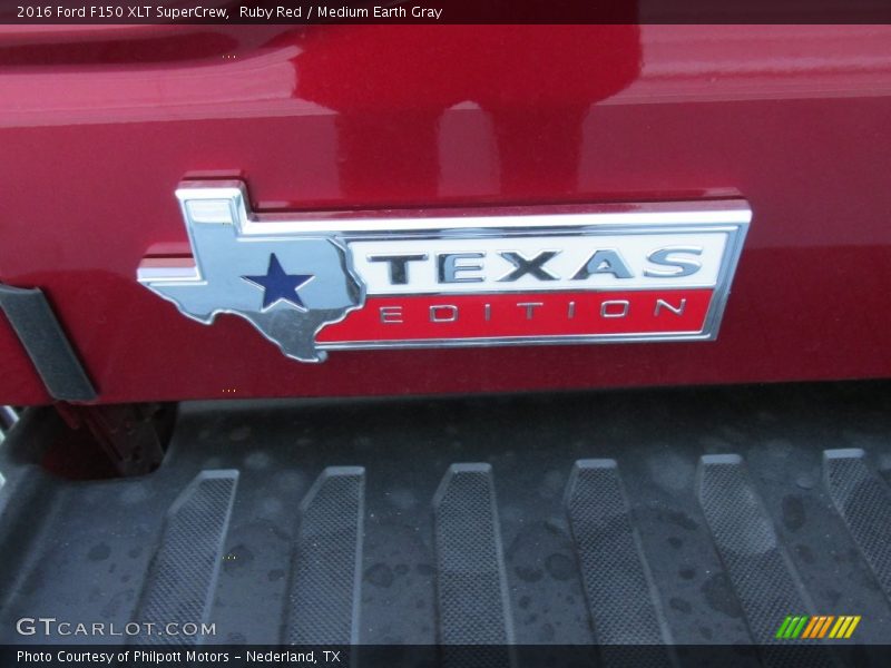 Ruby Red / Medium Earth Gray 2016 Ford F150 XLT SuperCrew