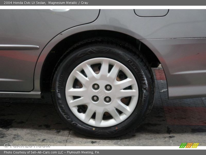 Magnesium Metallic / Gray 2004 Honda Civic LX Sedan