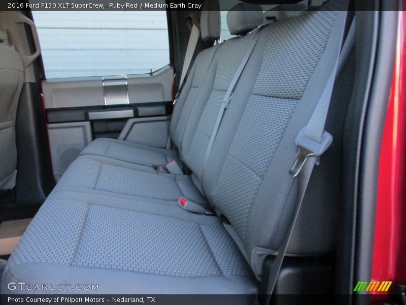 Ruby Red / Medium Earth Gray 2016 Ford F150 XLT SuperCrew