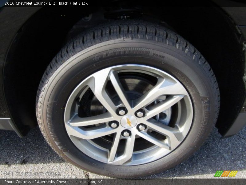 Black / Jet Black 2016 Chevrolet Equinox LTZ