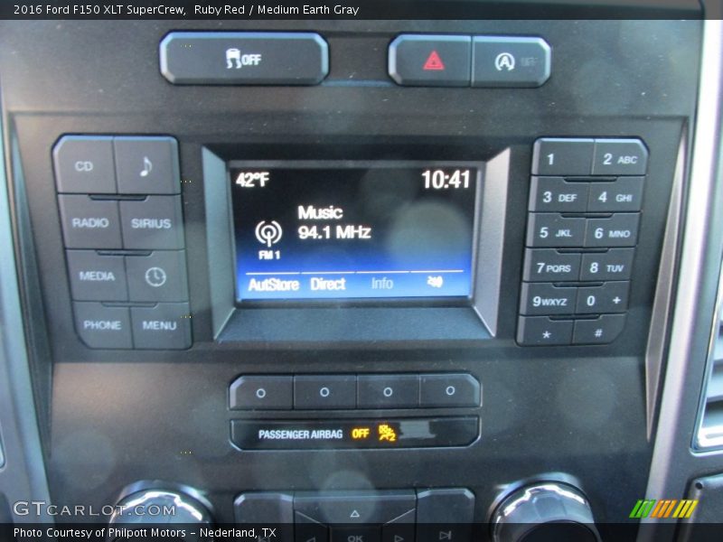 Ruby Red / Medium Earth Gray 2016 Ford F150 XLT SuperCrew