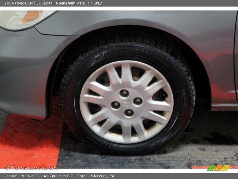 Magnesium Metallic / Gray 2004 Honda Civic LX Sedan