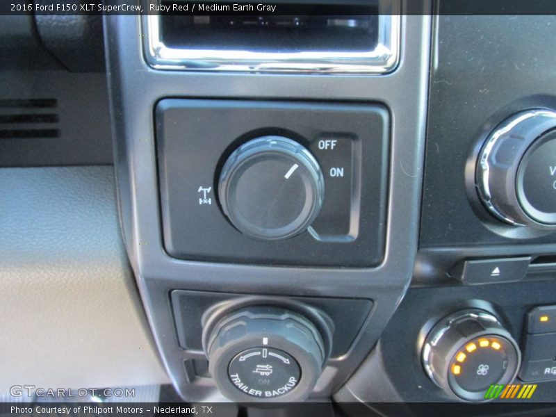 Ruby Red / Medium Earth Gray 2016 Ford F150 XLT SuperCrew