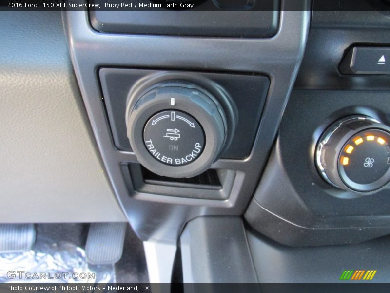 Ruby Red / Medium Earth Gray 2016 Ford F150 XLT SuperCrew