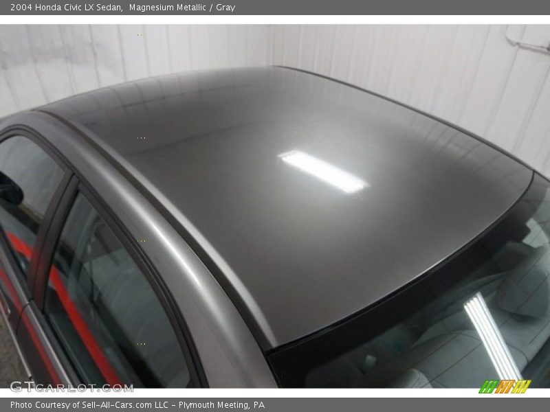 Magnesium Metallic / Gray 2004 Honda Civic LX Sedan