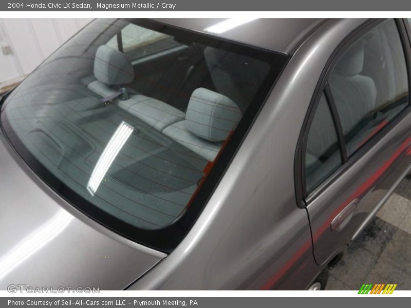 Magnesium Metallic / Gray 2004 Honda Civic LX Sedan