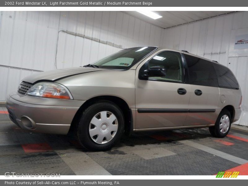 Light Parchment Gold Metallic / Medium Parchment Beige 2002 Ford Windstar LX
