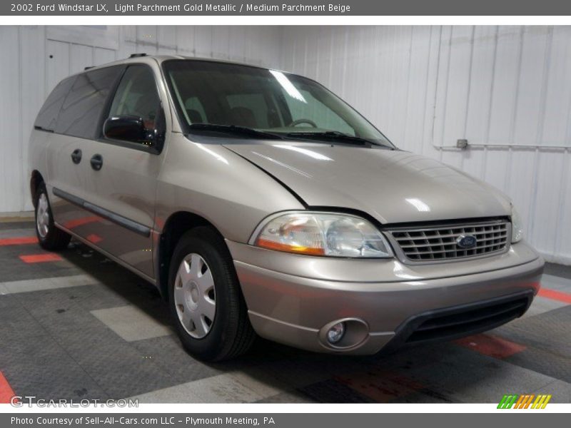 Light Parchment Gold Metallic / Medium Parchment Beige 2002 Ford Windstar LX