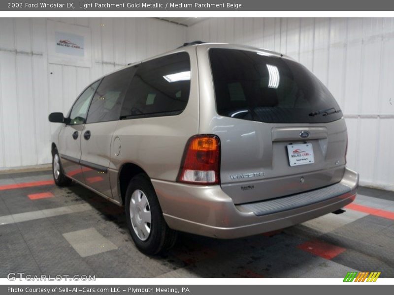 Light Parchment Gold Metallic / Medium Parchment Beige 2002 Ford Windstar LX