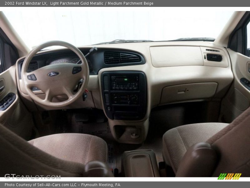 Light Parchment Gold Metallic / Medium Parchment Beige 2002 Ford Windstar LX