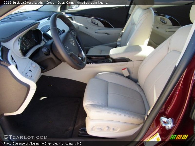 Deep Garnet Metallic / Light Neutral 2016 Buick LaCrosse Leather Group