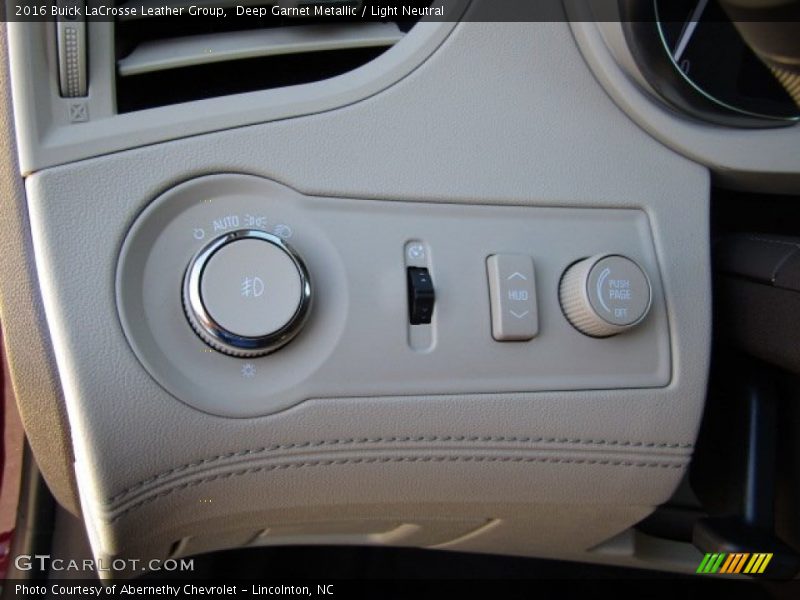 Deep Garnet Metallic / Light Neutral 2016 Buick LaCrosse Leather Group