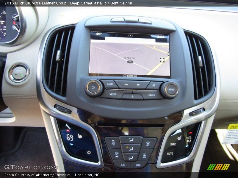 Deep Garnet Metallic / Light Neutral 2016 Buick LaCrosse Leather Group