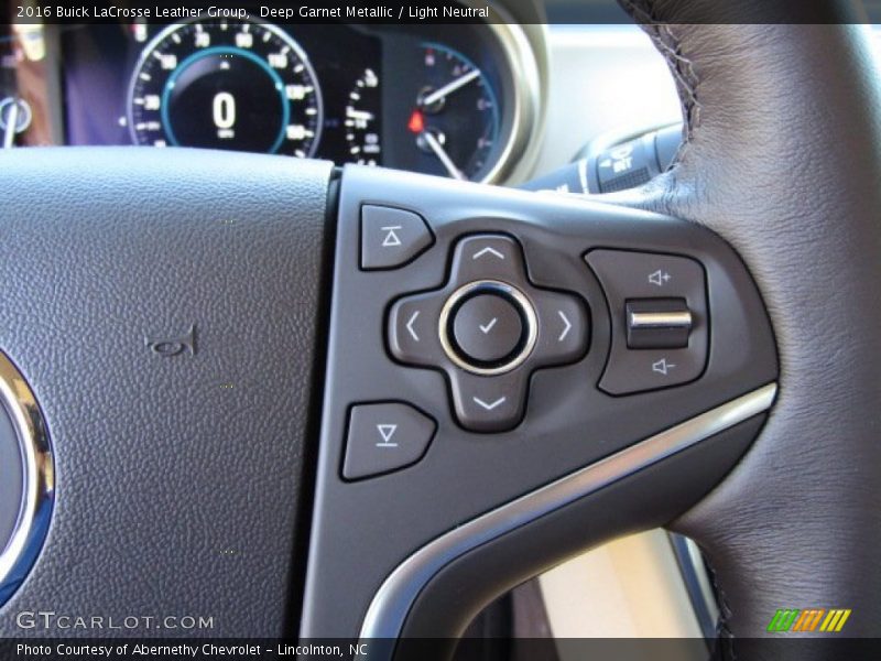 Deep Garnet Metallic / Light Neutral 2016 Buick LaCrosse Leather Group