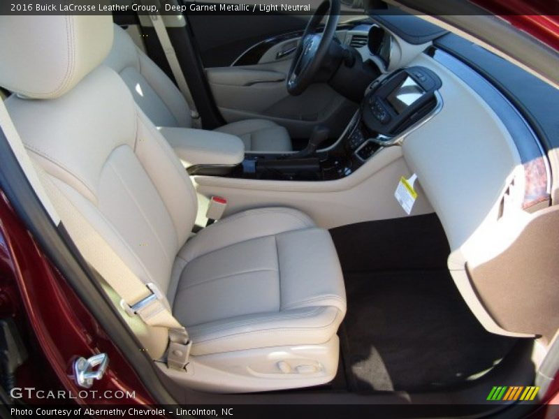 Deep Garnet Metallic / Light Neutral 2016 Buick LaCrosse Leather Group