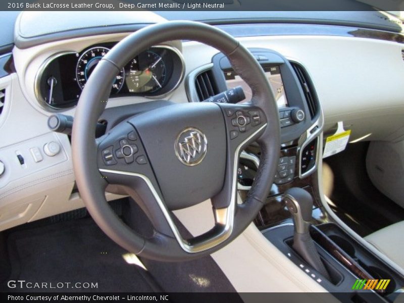 Deep Garnet Metallic / Light Neutral 2016 Buick LaCrosse Leather Group