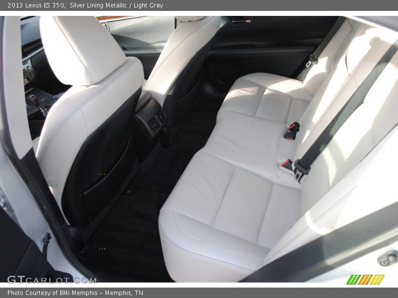Silver Lining Metallic / Light Gray 2013 Lexus ES 350