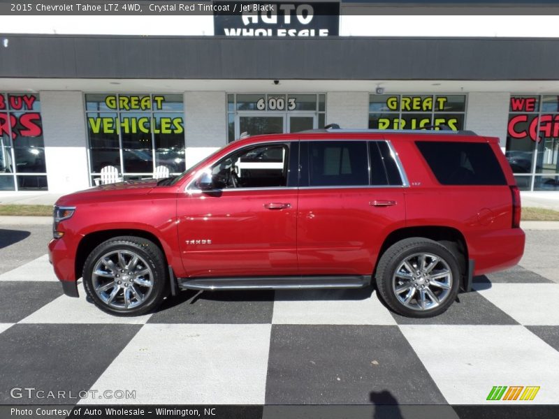 Crystal Red Tintcoat / Jet Black 2015 Chevrolet Tahoe LTZ 4WD