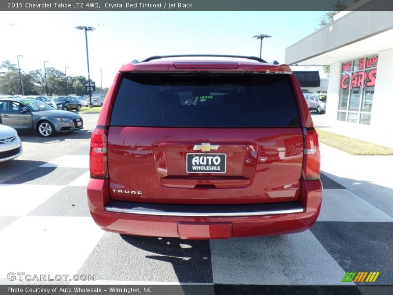 Crystal Red Tintcoat / Jet Black 2015 Chevrolet Tahoe LTZ 4WD