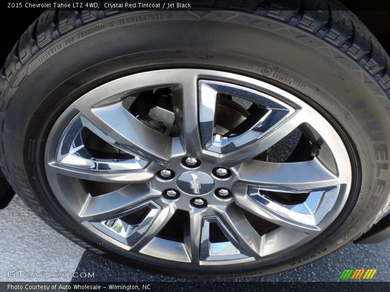 Crystal Red Tintcoat / Jet Black 2015 Chevrolet Tahoe LTZ 4WD