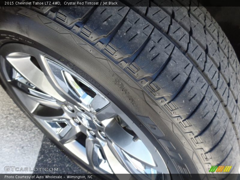 Crystal Red Tintcoat / Jet Black 2015 Chevrolet Tahoe LTZ 4WD