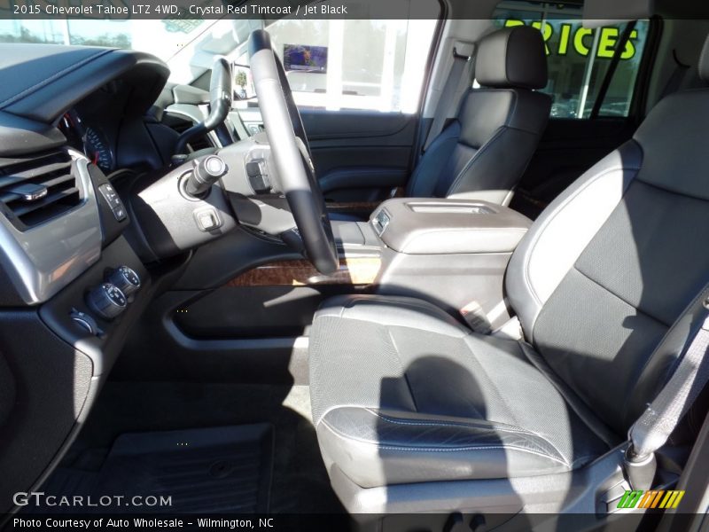 Crystal Red Tintcoat / Jet Black 2015 Chevrolet Tahoe LTZ 4WD