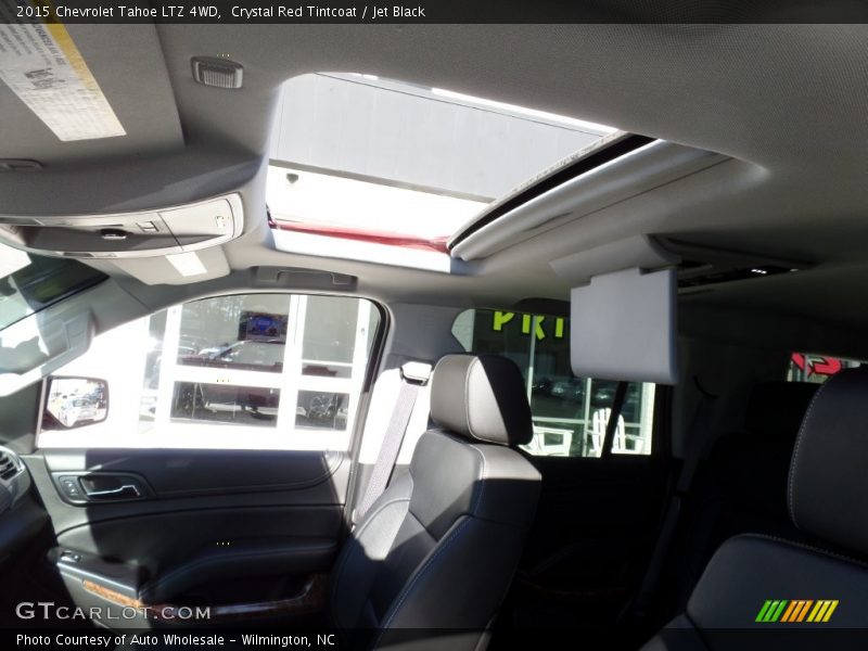 Crystal Red Tintcoat / Jet Black 2015 Chevrolet Tahoe LTZ 4WD