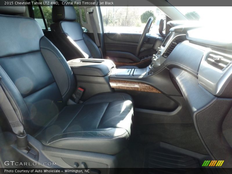 Crystal Red Tintcoat / Jet Black 2015 Chevrolet Tahoe LTZ 4WD