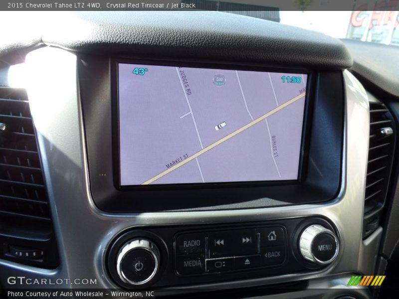 Crystal Red Tintcoat / Jet Black 2015 Chevrolet Tahoe LTZ 4WD