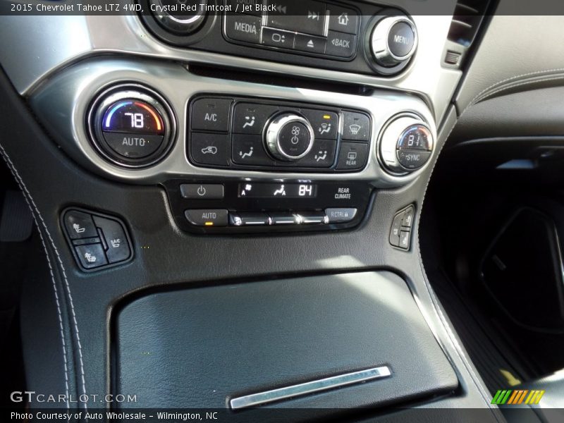 Crystal Red Tintcoat / Jet Black 2015 Chevrolet Tahoe LTZ 4WD