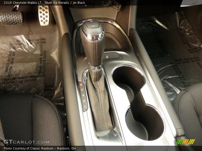 Silver Ice Metallic / Jet Black 2016 Chevrolet Malibu LT