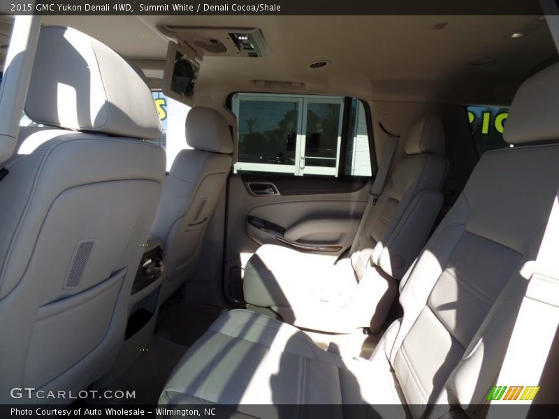 Summit White / Denali Cocoa/Shale 2015 GMC Yukon Denali 4WD