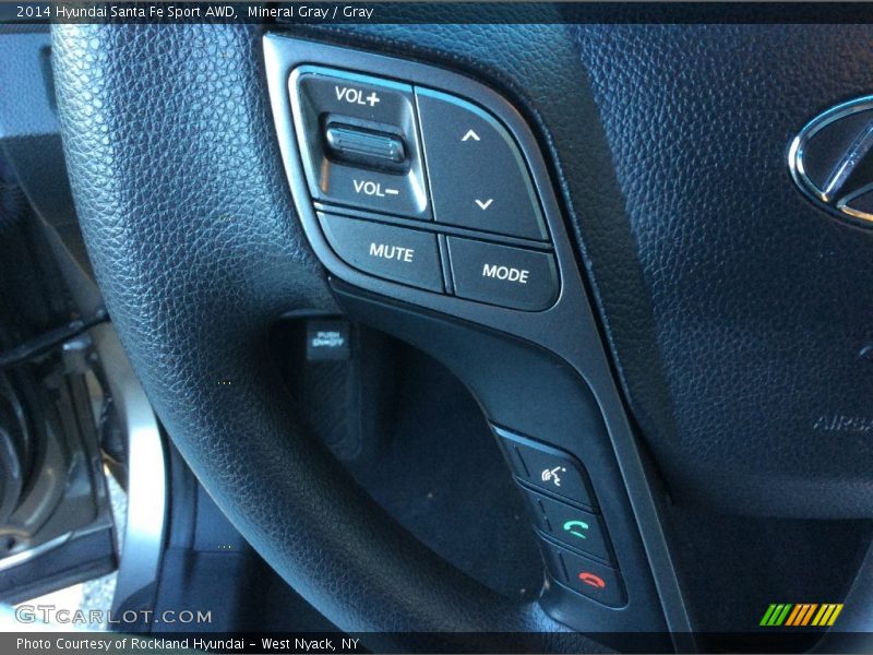 Mineral Gray / Gray 2014 Hyundai Santa Fe Sport AWD