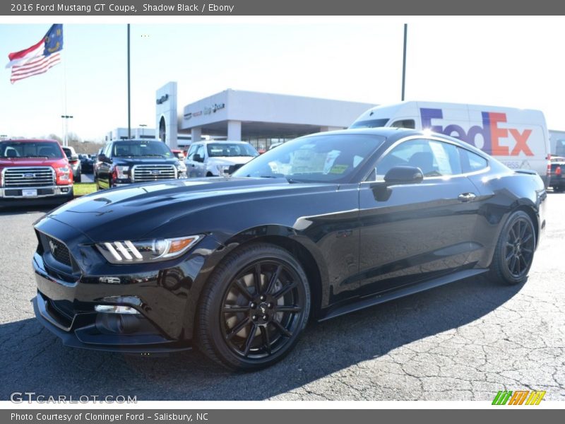 Shadow Black / Ebony 2016 Ford Mustang GT Coupe