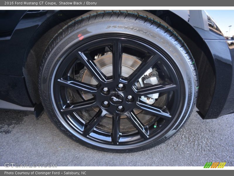 Shadow Black / Ebony 2016 Ford Mustang GT Coupe