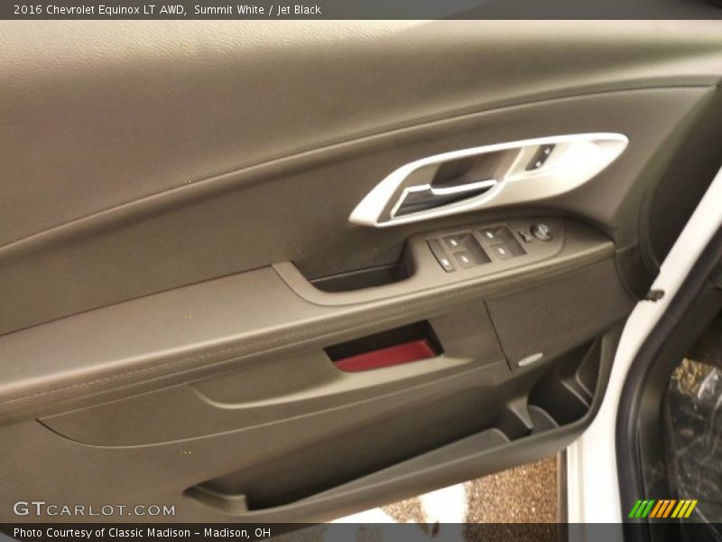 Summit White / Jet Black 2016 Chevrolet Equinox LT AWD