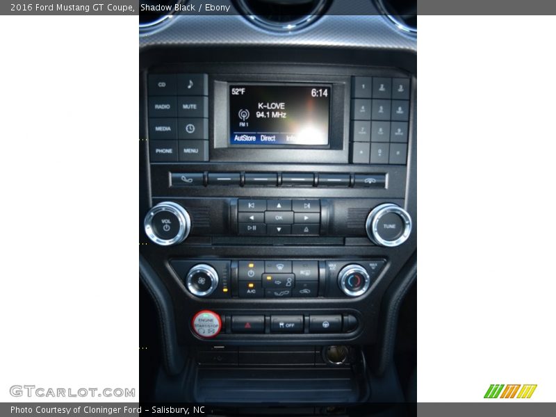 Shadow Black / Ebony 2016 Ford Mustang GT Coupe