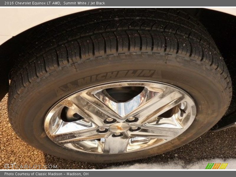 Summit White / Jet Black 2016 Chevrolet Equinox LT AWD