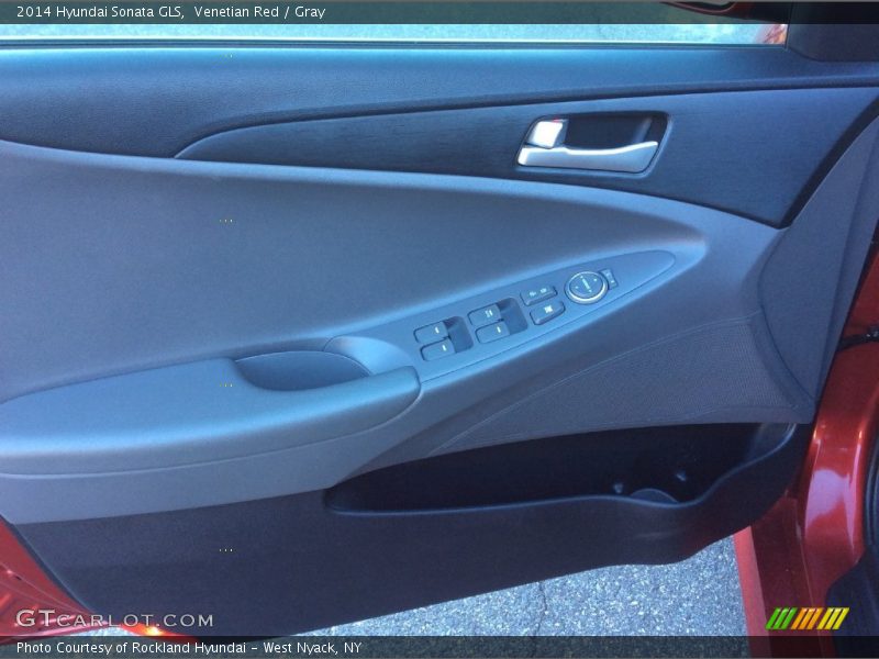 Venetian Red / Gray 2014 Hyundai Sonata GLS