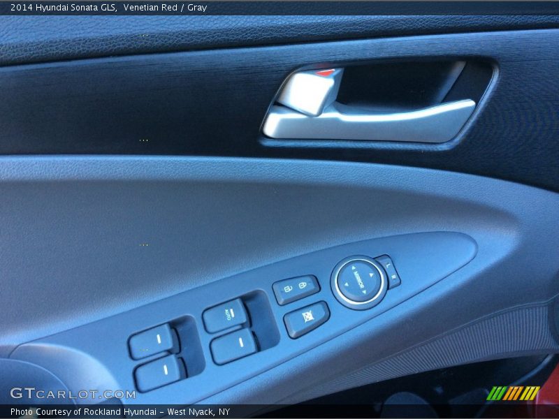 Venetian Red / Gray 2014 Hyundai Sonata GLS