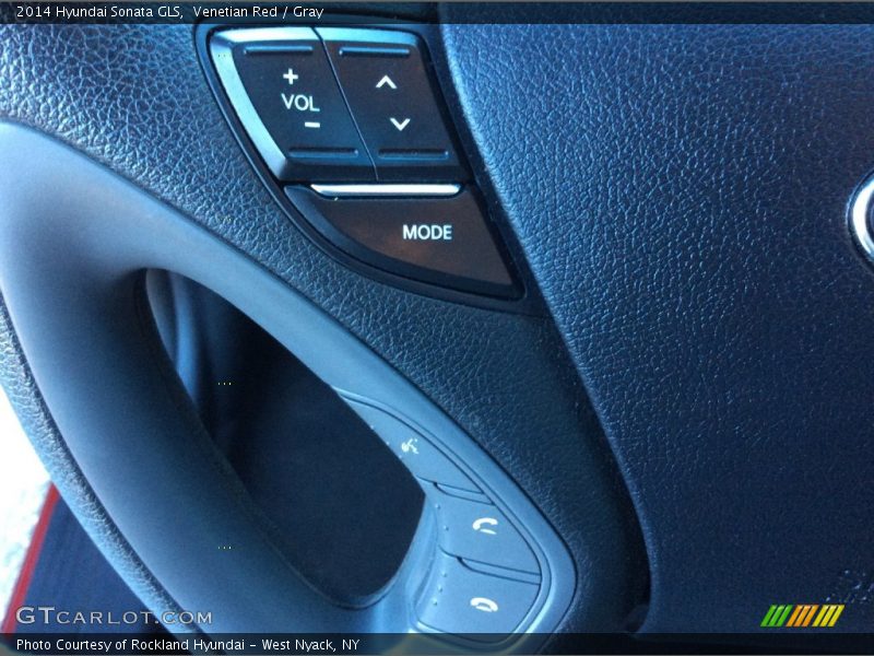 Venetian Red / Gray 2014 Hyundai Sonata GLS