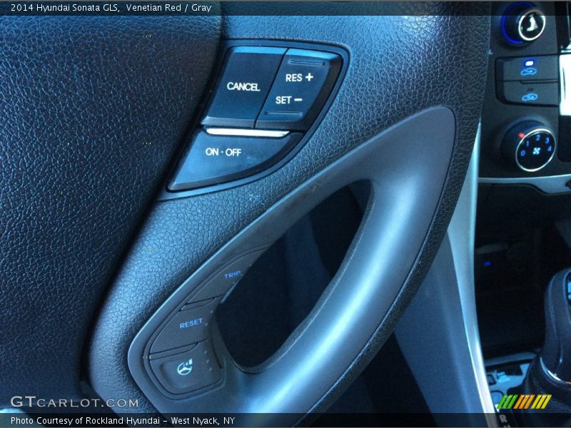 Venetian Red / Gray 2014 Hyundai Sonata GLS