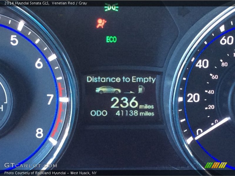 Venetian Red / Gray 2014 Hyundai Sonata GLS