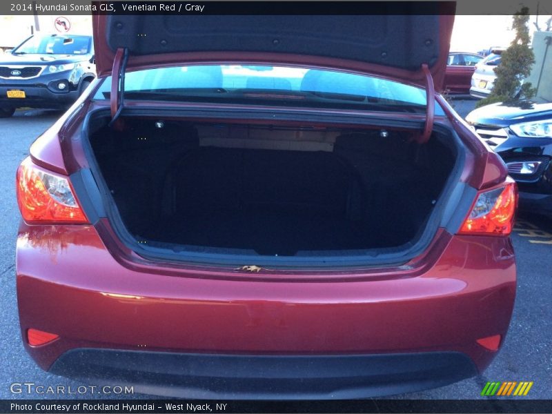 Venetian Red / Gray 2014 Hyundai Sonata GLS